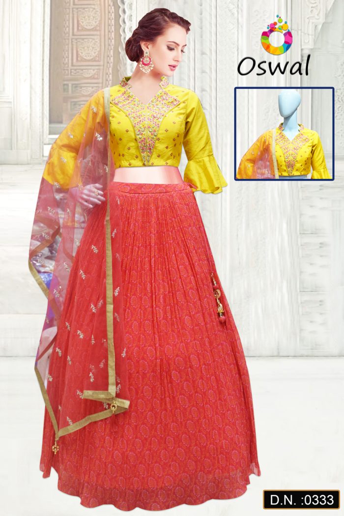D.N.: 0333 Crop Top - Oswal Navsari
