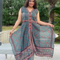 D.N.: 11184 Co-ord-sets - Oswal Navsari view 2