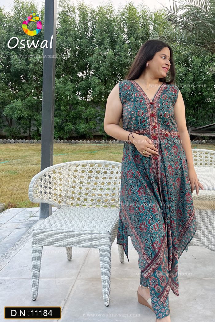 D.N.: 11184 Co-ord-sets - Oswal Navsari