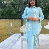 D.N.: 11185 Co-ord-sets - Oswal Navsari view 2