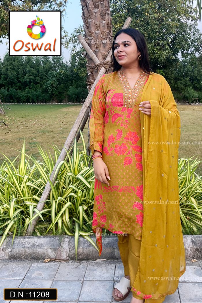 D.N.: 11208 Co-ord-sets - Oswal Navsari