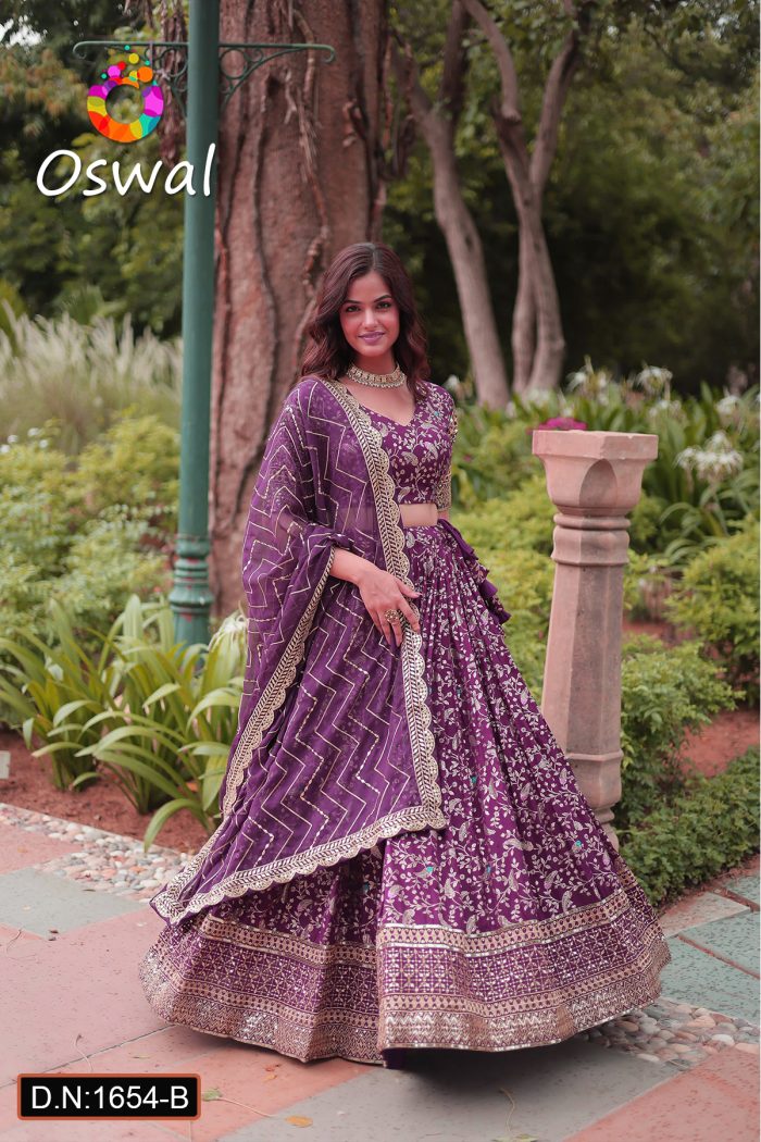 D.N. : 1654-B Crop Top - Oswal Navsari