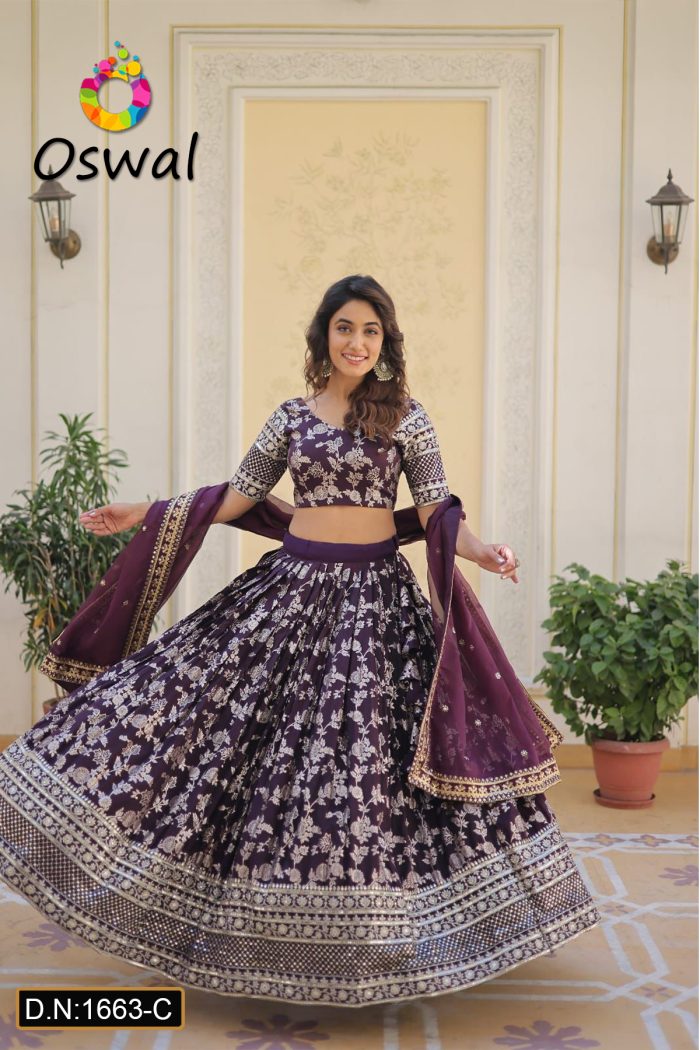 D.N. : 1663-C Crop Top - Oswal Navsari