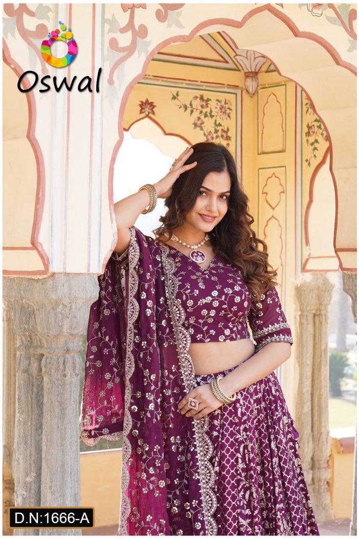 D.N. : 1666-A Crop Top - Oswal Navsari