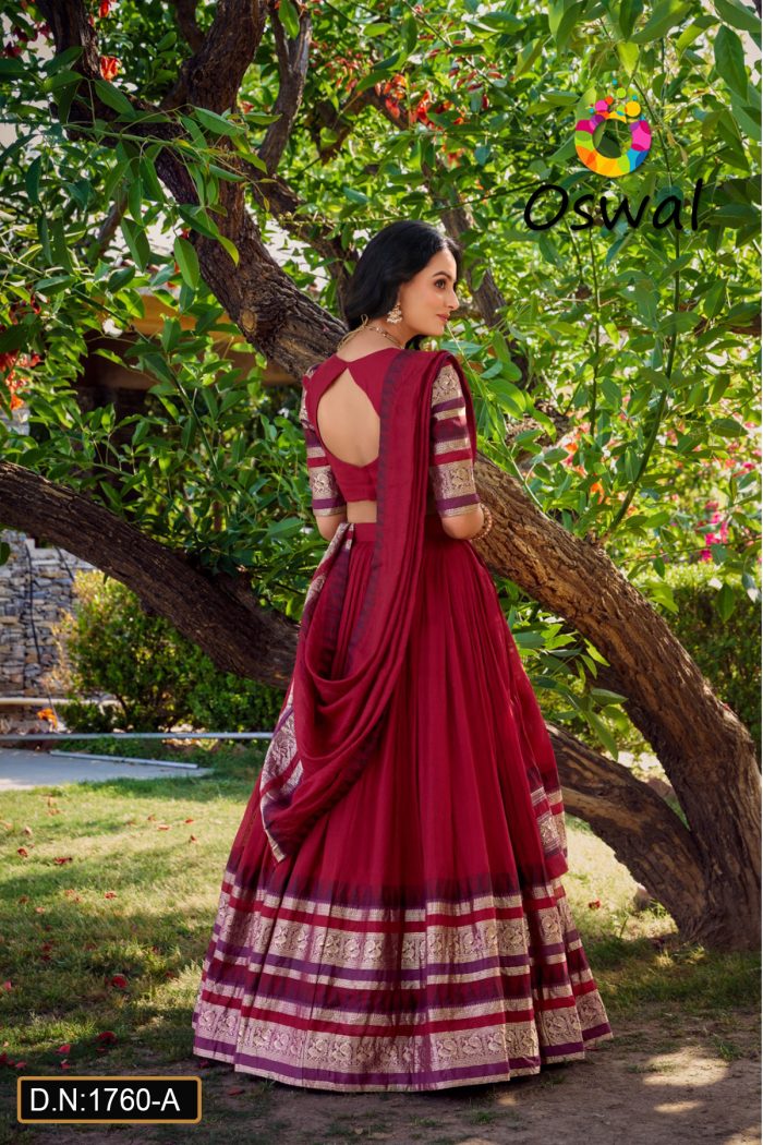 1760-A-look-2550.jpg D.N. : 1760-A Crop Top - Oswal Navsari view 4