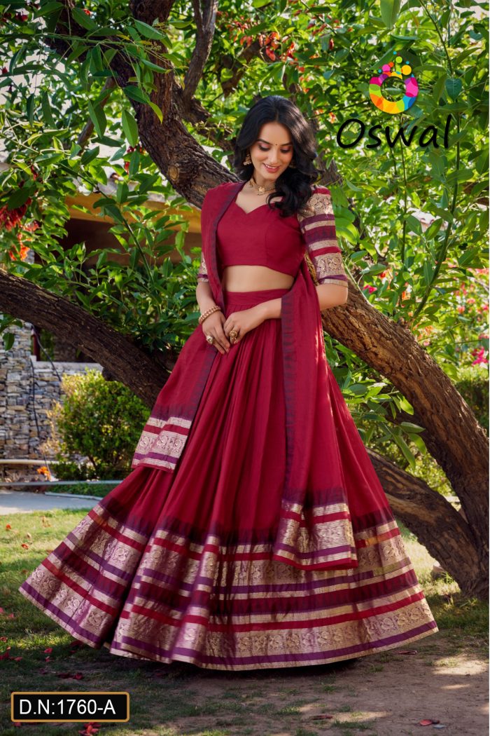 1760-A1.jpg D.N. : 1760-A Crop Top - Oswal Navsari