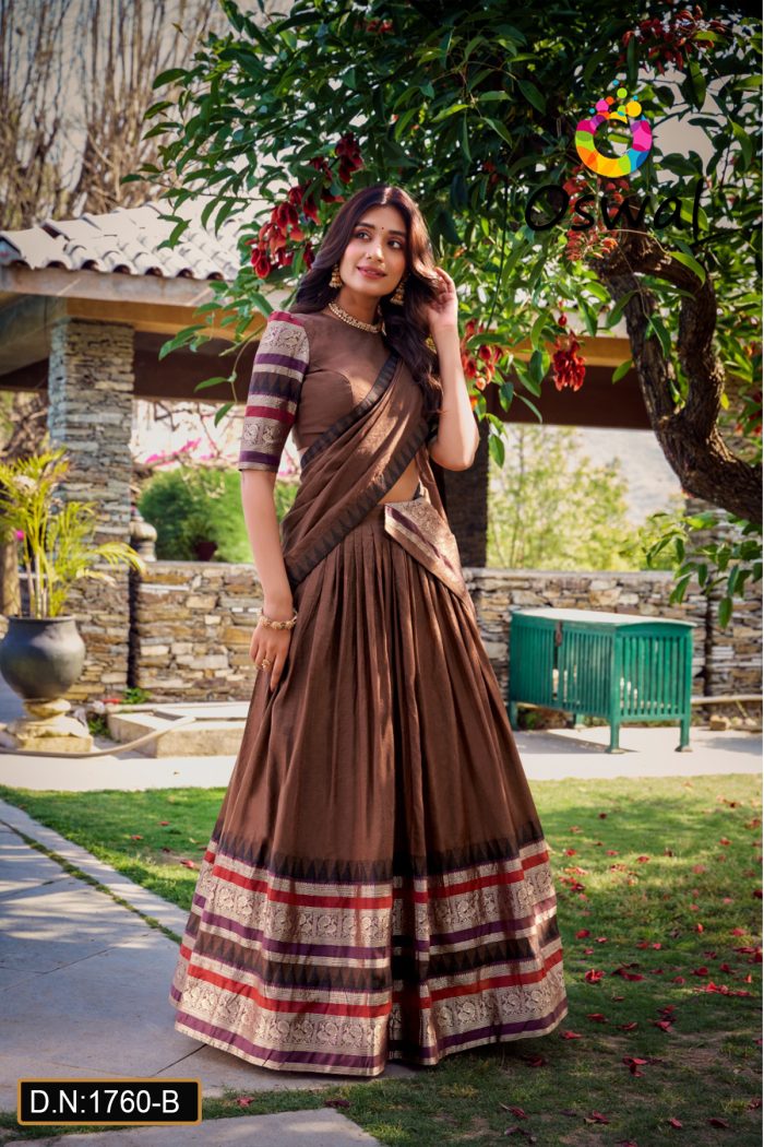 1760-B2.jpg D.N. : 1760-B Crop Top - Oswal Navsari view 3