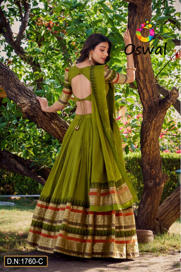 1760-C1.jpg D.N. : 1760-C Crop Top - Oswal Navsari view 3