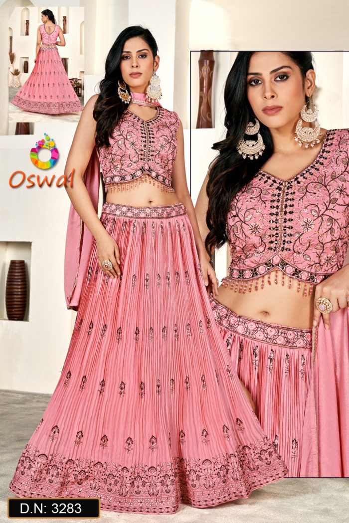 D.N. : 3283 Crop Top - Oswal Navsari