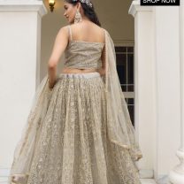 D.N. : 3344 Wedding Chaniya Choli - Oswal Navsari view 4