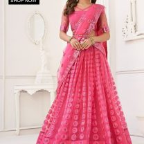 D.N. : 3348 Wedding Chaniya Choli - Oswal Navsari view 3