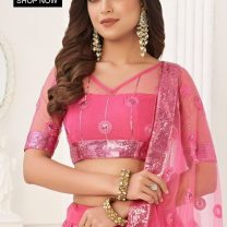 D.N. : 3348 Wedding Chaniya Choli - Oswal Navsari view 2