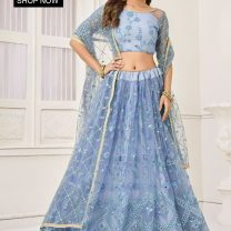 D.N. : 3350 Wedding Chaniya Choli - Oswal Navsari