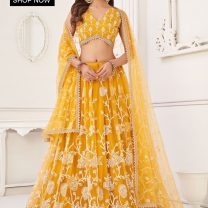 D.N. : 3353 Wedding Chaniya Choli - Oswal Navsari view 3