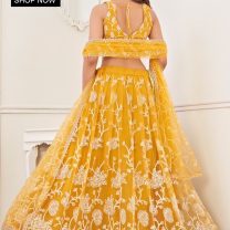 D.N. : 3353 Wedding Chaniya Choli - Oswal Navsari view 4