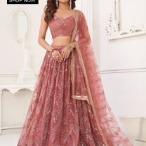 D.N. : 3354 Wedding Chaniya Choli - Oswal Navsari view 3