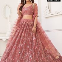 D.N. : 3354 Wedding Chaniya Choli - Oswal Navsari