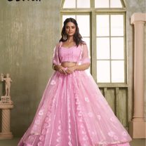 D.N. : 3441 Wedding Chaniya Choli - Oswal Navsari