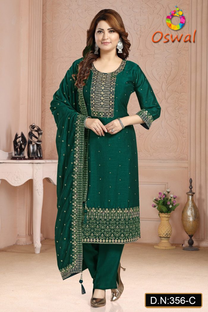 D.N.: 365-C Anarkali, Gown, Patiyala And Chudidar Dresses - Oswal Navsari