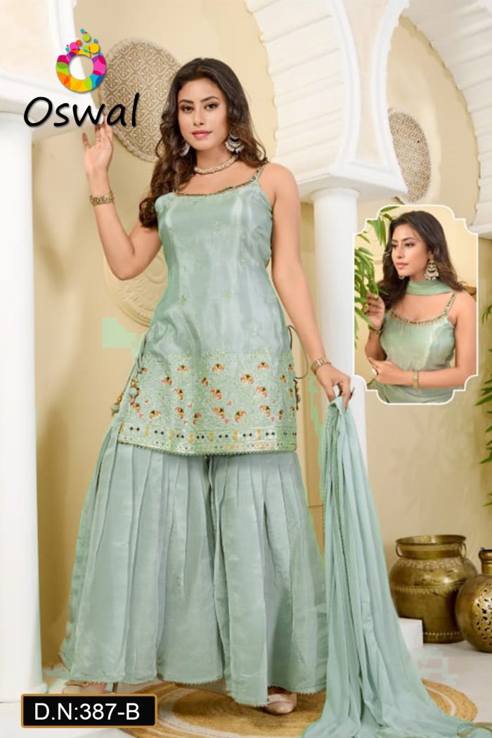 D.N. : 387-B Plazo - Gharara - Oswal Navsari
