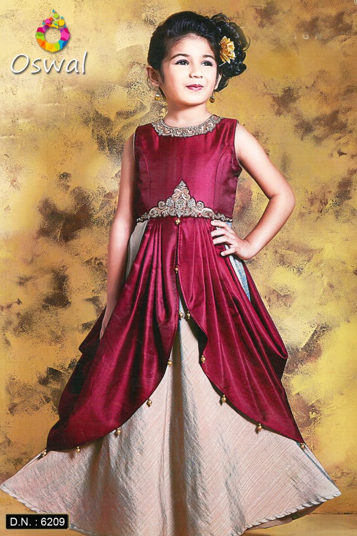 D.N.: 6209 Kids Wear - Oswal Navsari