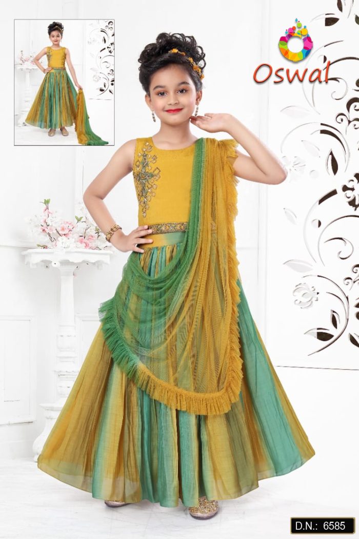 D.N. : 6585 Kids Wear - Oswal Navsari