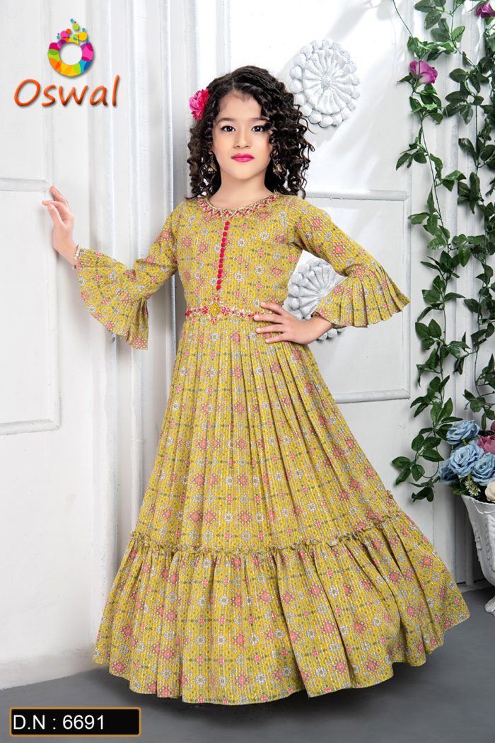 D.N. : 6691 Kids Wear - Oswal Navsari