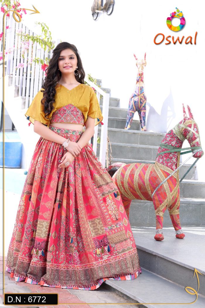 D.N : 6772 Kids Wear - Oswal Navsari