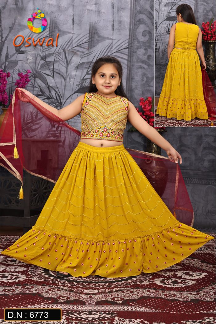 D.N. : 6773 Kids Wear - Oswal Navsari