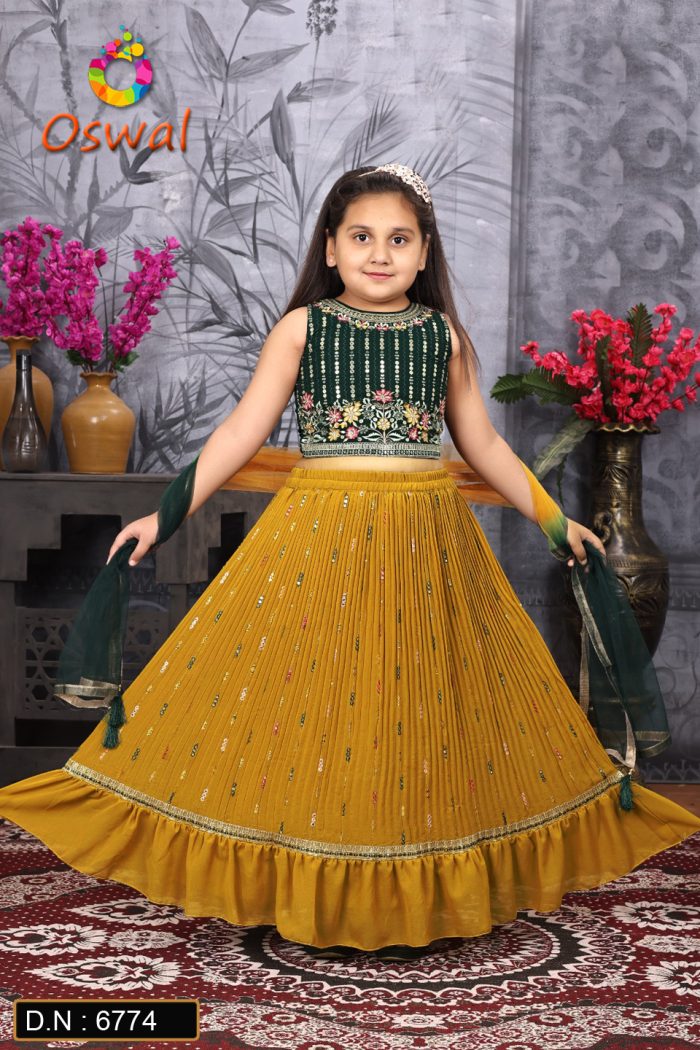 D.N. : 6774 Kids Wear - Oswal Navsari