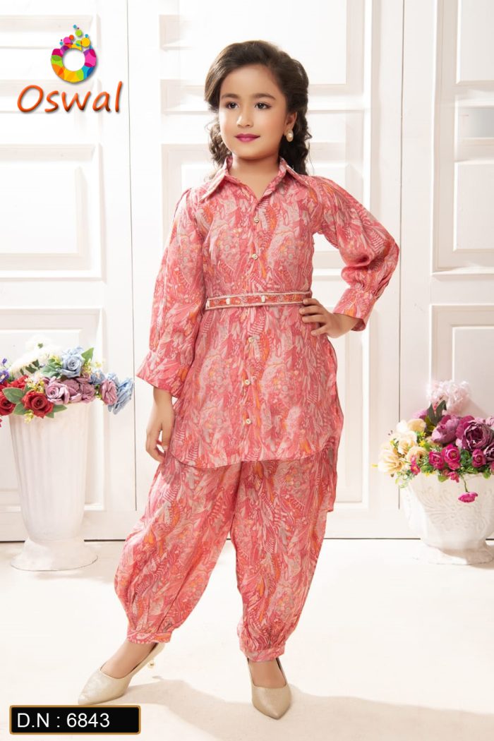 D.N.: 6843 Kids Wear - Oswal Navsari