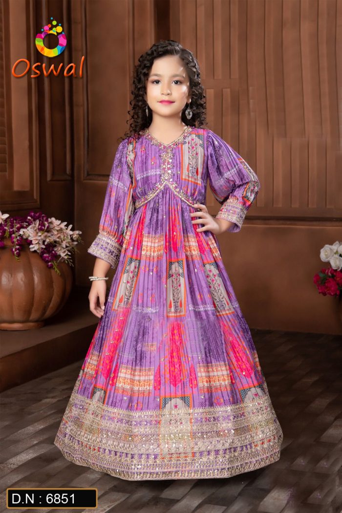 D.N. : 6851 Kids Wear - Oswal Navsari