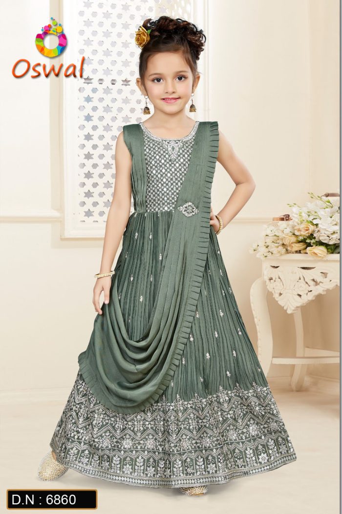 D.N.: 6860 Kids Wear - Oswal Navsari
