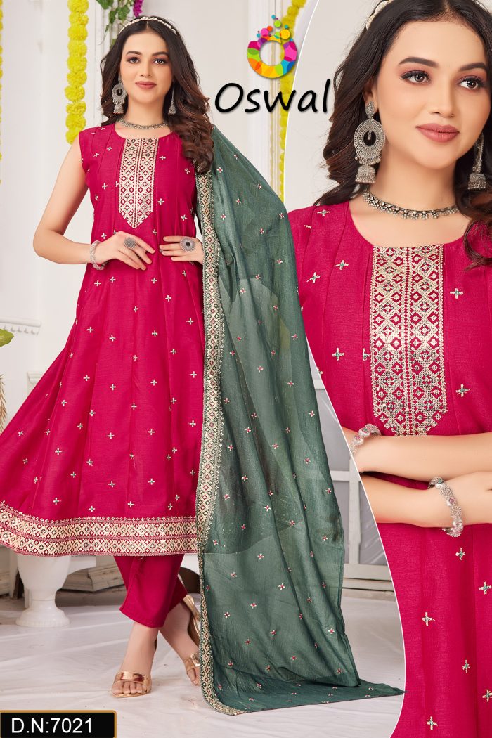 D.N. : 7021 Kids Wear - Oswal Navsari