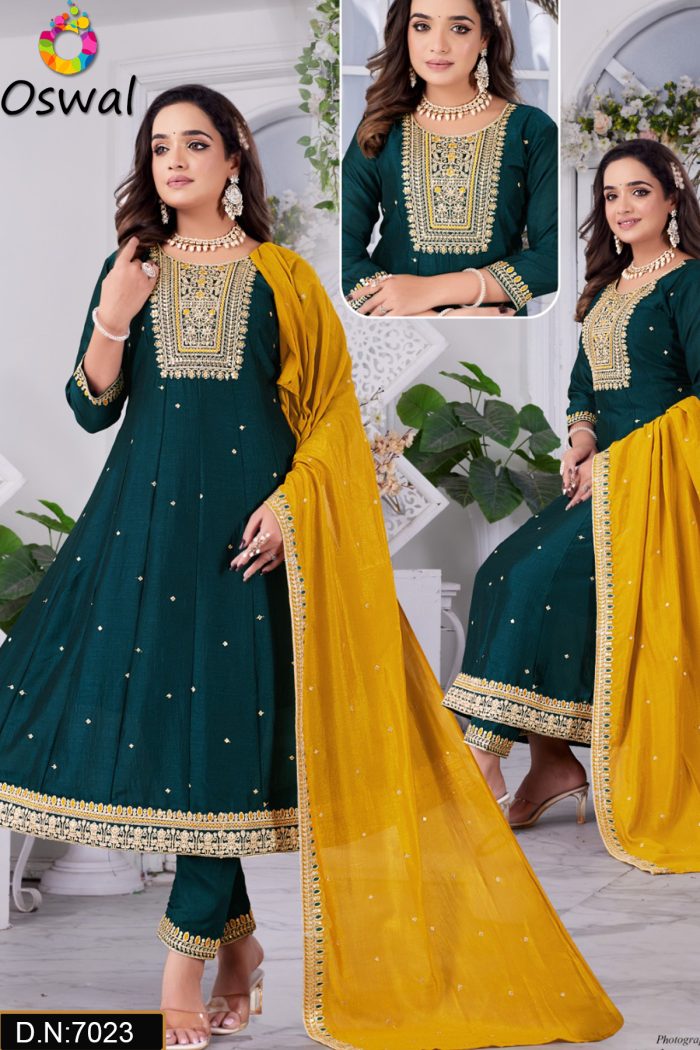 D.N. : 7023 Kids Wear - Oswal Navsari
