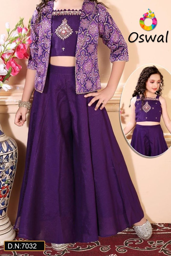 D.N. : 7032 Kids Wear - Oswal Navsari