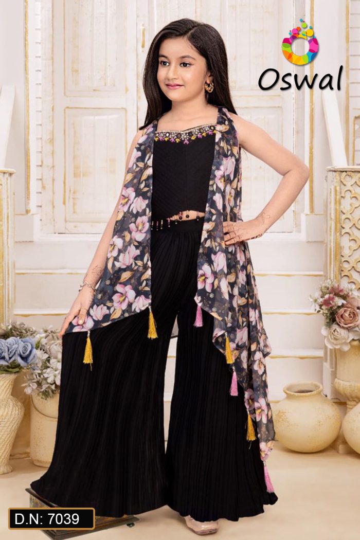 D.N. : 7039 Kids Wear - Oswal Navsari