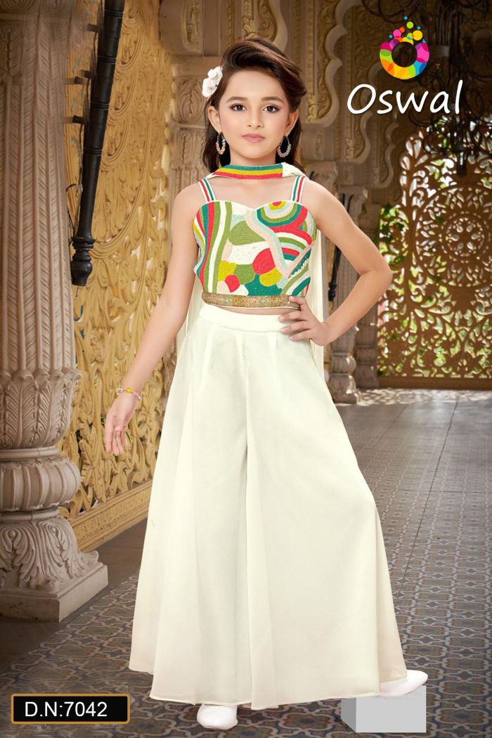 D.N. : 7042 Kids Wear - Oswal Navsari