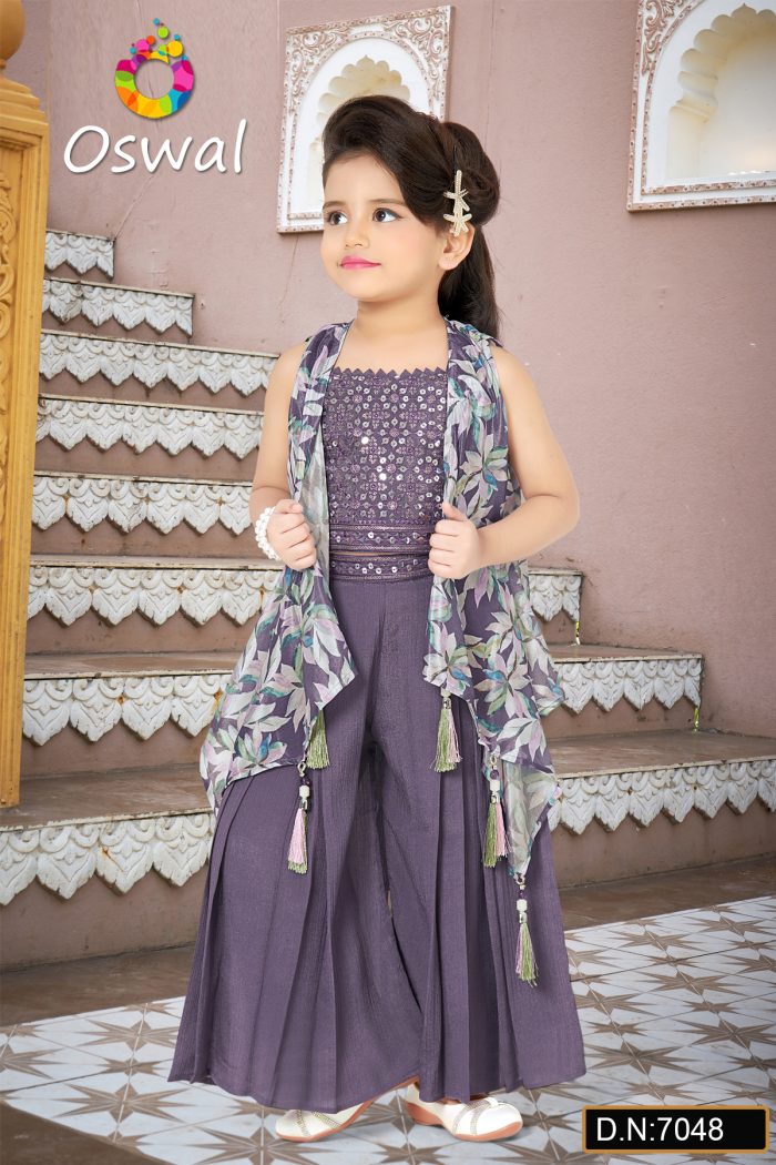 D.N. : 7048 Kids Wear - Oswal Navsari
