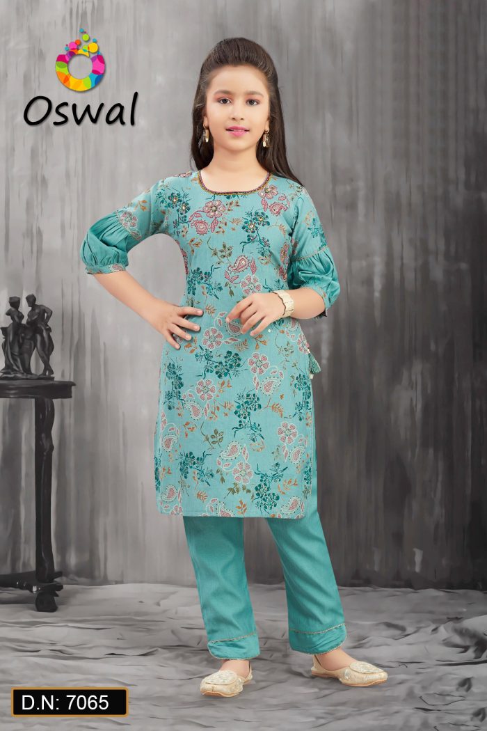 D.N. : 7065 Kids Wear - Oswal Navsari