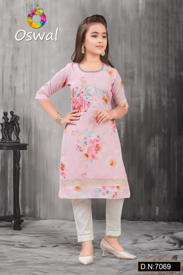 D.N. : 7069 Kids Wear - Oswal Navsari