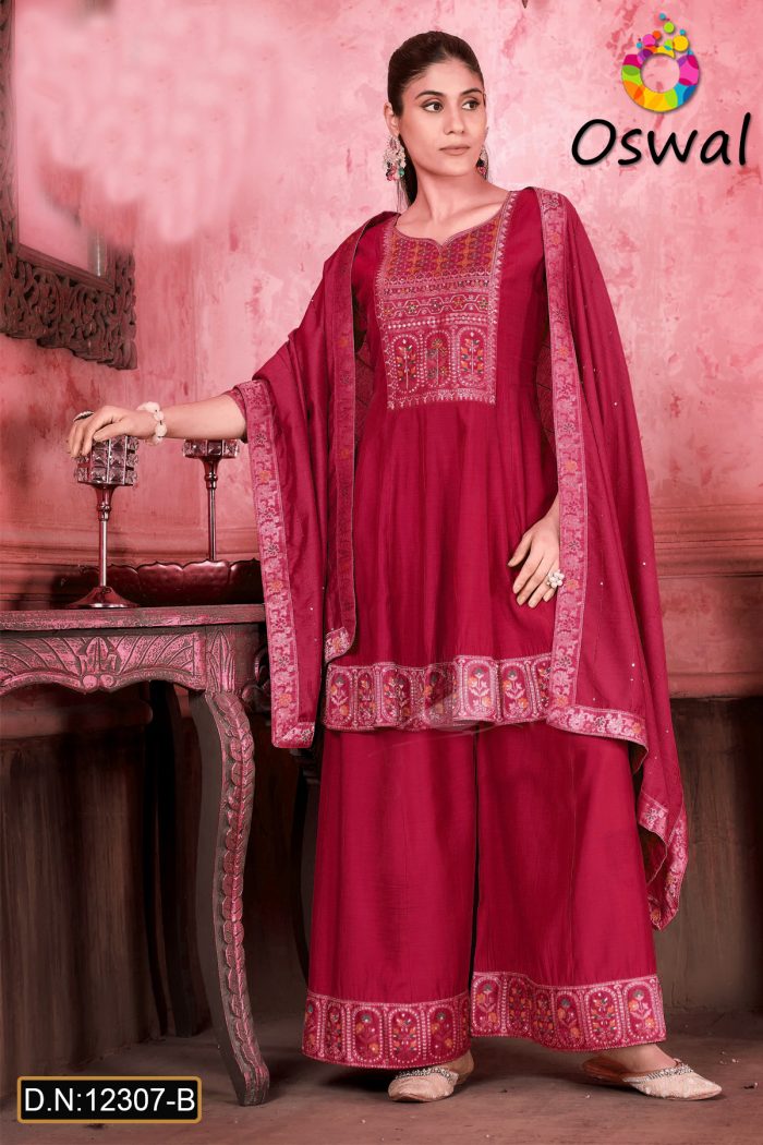 D.N. : 12307-B Plazo - Gharara - Oswal Navsari