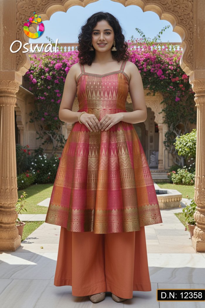 D.N. : 12358 Anarkali, Gown, Patiyala And Chudidar Dresses - Oswal Navsari