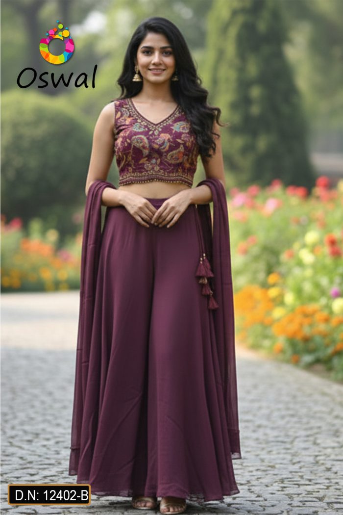 D.N. : 12402-B Plazo - Gharara - Oswal Navsari
