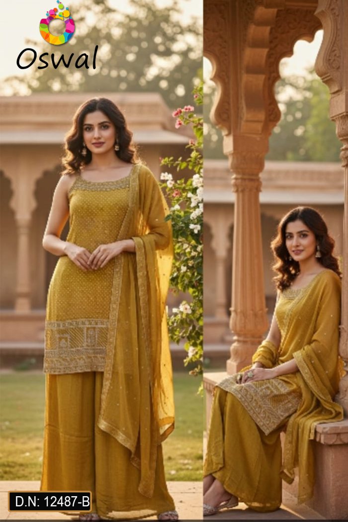D.N. : 12487-B Plazo - Gharara - Oswal Navsari
