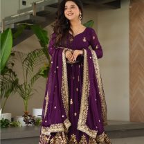 D.N. : 12524-A Anarkali, Gown, Patiyala And Chudidar Dresses - Oswal Navsari