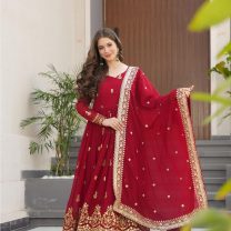 D.N. : 12524-B Anarkali, Gown, Patiyala And Chudidar Dresses - Oswal Navsari