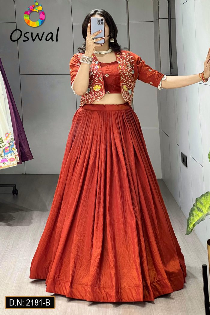 D.N. : 2181-B Crop Top - Oswal Navsari