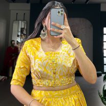 D.N. : 2189 Crop Top - Oswal Navsari view 2