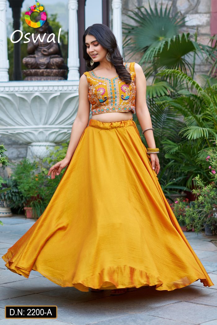 D.N. : 2200-A Crop Top - Oswal Navsari view 2